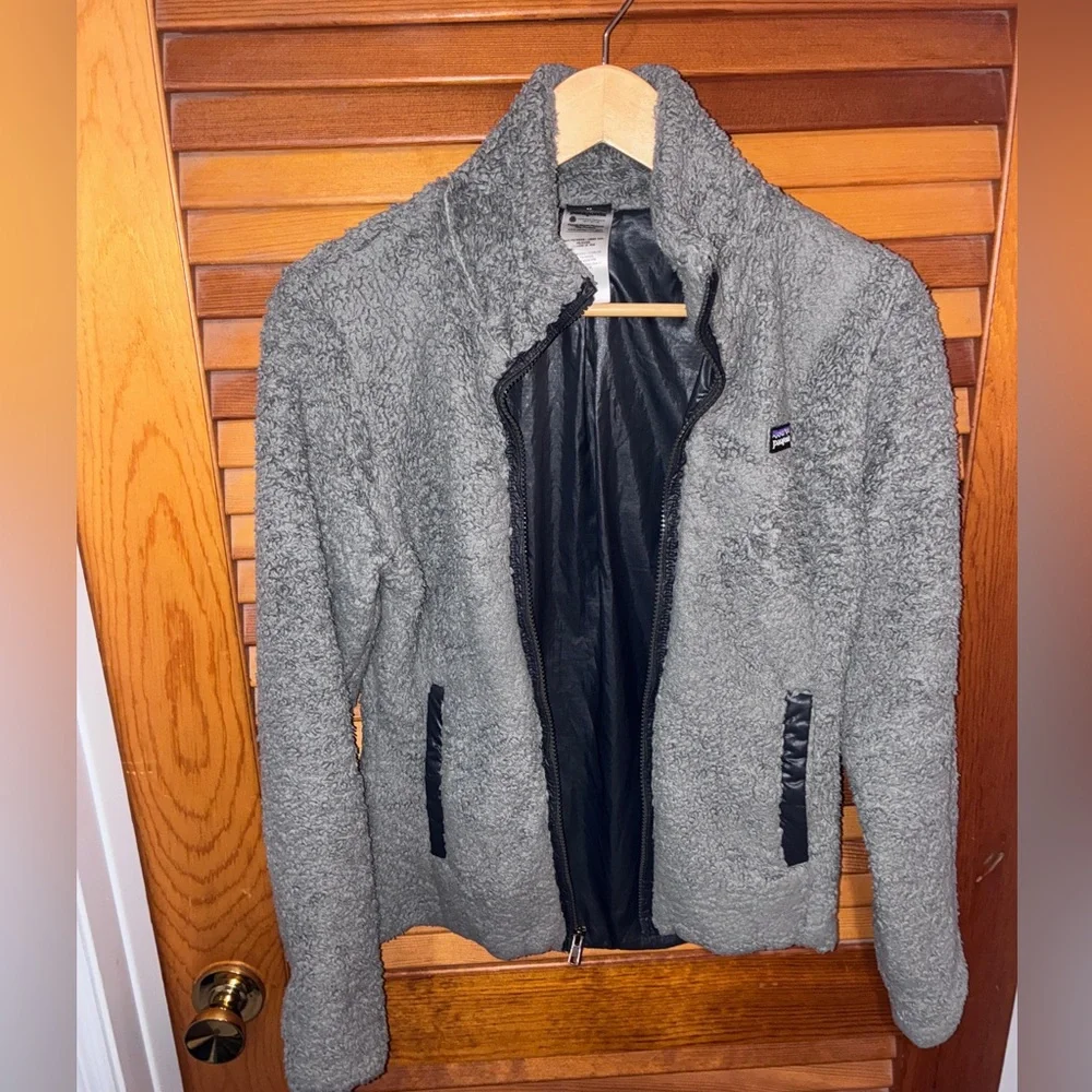 Patagonia Women’s Los Lobos Full-Zip Fleece Jacket Gray - size small - Picture 7 of 12